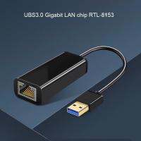 [HOT HAIXWLXKWW 589] USB 3.0 Ethernet Adapter การ์ดเครือข่าย USB เพื่อ RJ45 1000Mbps Lan RTL8153สำหรับ Win7/Win8/Win10สำหรับ Macbook แล็ปท็อป Ethernet USB