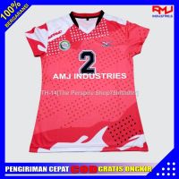 ❀✎✚ Volleyball Jersey Volli Voly Badminton Football Mizuno Model Full Printing Girls Women Sports Really Great