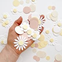 【YF】 1Bag Round Paper Wedding Table Scatter Baby Shower Birthday Decorations Supply