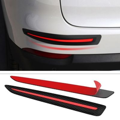 【DT】2Pcs Sticker Bumper Protection Front Rear Edge Corner Guard Scratch Protectior Strip for SUV MPV Sedan Car Car Styling Mouldings  hot