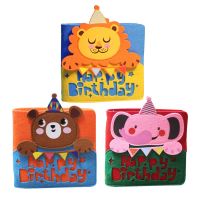 B6 Cute Animal Notebook Childrens Gifts Kawaii Loose-leaf 6 Ring Binder Felt Cover Notebooks