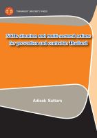 NCDs Situation and Multi-Sectoral Actions for Prevention and Control in Thailand ฉพ.1