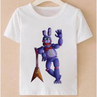 Kid 3D Five Night At Freddy Fnaf T -Shirt Children Cartoon Printed Tee Shirts T Shirt For Boys Horror Anime Children T-shirt