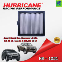 Mastersat กรองอากาศ กรองอากาศรถยนต์ HURRICANE HS-1021 กรองสแตนเลส สำหรับ Isuzu D-Max All New , Blue power 1.9 2.5L,3.0L 12-19 Isuzu Mu-X 2.5L,3.0L 12-19