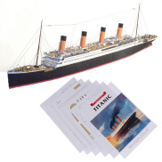 Xiale Ioplu Bộ Mô Hình Giấy 3D Tàu Titanic Thủ Công Tự Làm 1 400 Đồ Chơi
