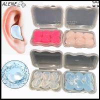 ALENE 6PCS โปร่งใสโปร่งใส ปลั๊กอุดหู ซิลิโคนนุ่มๆ กันน้ำกันน้ำได้ ที่ปิดหูกันเสียงฉนวนกันเสียง ของขวัญสำหรับเด็ก การนอนการนอน ที่อุดหูลดเสียงรบกวน ใช้ได้ทุกเพศ