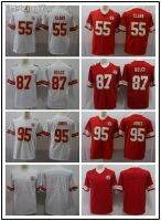 ชุดอเมริกันฟุตบอล Chiefs 15 Mahomes10 15 55 87 เสื้อรุ่นที่สองในตำนาน