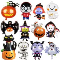 Halloween Decorations Balloon Pumpkin Ghost Spider Foil Halloween Balloons Witch Bat Globos Kids Inflatable Toys Party Supplies Balloons