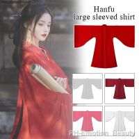 【LZ】☎  Hanfu Cardigan Chinês Antigo Camisa De Manga Grande Dinastia Tang Roupas De Dança Folclórica Fino Casaco Cosplay Estágio Traje Hanbok