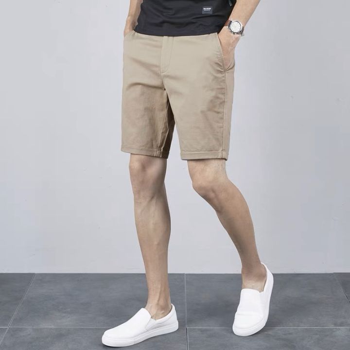 กางเกงขาสั้นชิโน่-ผ้า-cotton100-นิ่มใส่สบาย-by-normal-boy