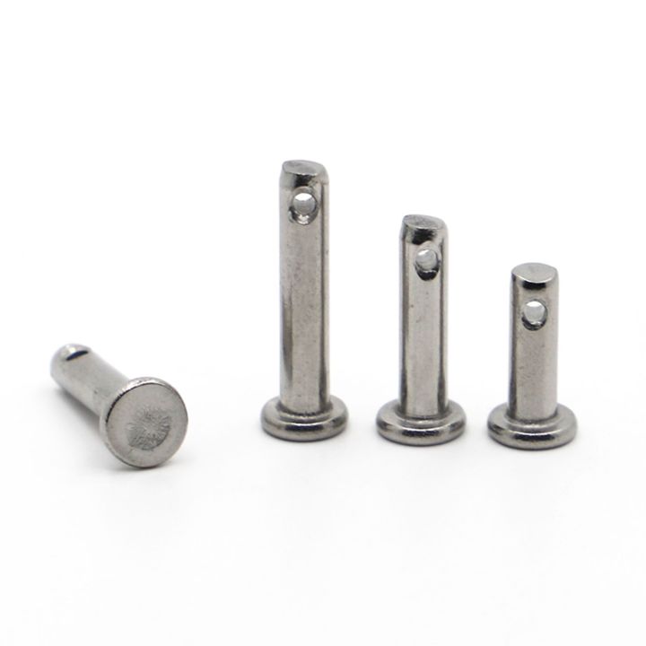 m3-m4-m5-m6-m8-m10-304-stainless-steel-axis-pin-roll-flat-head-cylindrical-pin-with-hole-locating-pins-gb882