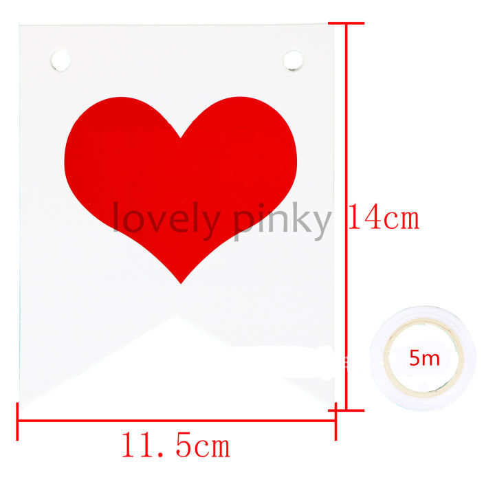 พร้อมส่ง-ธงราว-ธงแบนเนอร์-i-love-you-love-marry-me-ป้ายครบรอบ-มีเชือกในตัว