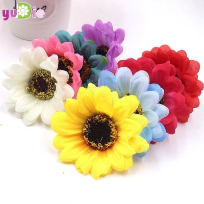 Artificial Sunflowers Decoration Sunflowers Artificial Flowers - 10pcs 6cm High - Aliexpress