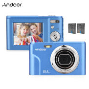 Andoer Máy Ảnh Kỹ Thuật Số Cầm Tay 48MP 1080P Màn Hình IPS 2.4 Inch Phóng