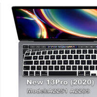 【 Cw】รัสเซียสำหรับ A2251 pro13 2020แป้นพิมพ์ปกแล็ปท็อปฟิล์มป้องกัน13นิ้วซิลิโคนแป้นพิมพ์ปกภาษาฝรั่งเศส Span Shh