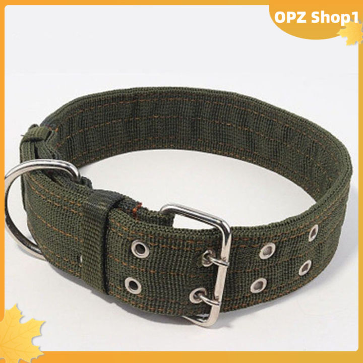 opz-ปลอกคอหนังสุนัขสัตว์เลี้ยงปรับได้สวยงามสายรัดสุนัขแน่นสำหรับอุปกรณ์สัตว์เลี้ยงสุนัขขนาดใหญ่กลาง