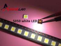 100ชิ้น5050สีขาว Smd/Smt 3-Chips นำ Plcc-6แสงไฟส่องสว่างมากคุณภาพสูง5050 Led แบบ Smd สีขาวเย็น