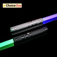 RGB Lightsaber ดาบเลเซอร์สำหรับดาบเลเซอร์,ดาบเลเซอร์แท่งไฟคอสเพลย์ของเล่นโลหะกระพริบของเล่นเรืองแสงอาวุธ