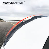 SEAMETAL รถ Universal หลังคาลิปสปอยเลอร์คาร์บอนไฟเบอร์รถด้านหลัง DIY Refit Racing Tail สปอยเลอร์ Trunk Wing สำหรับรถอุปกรณ์เสริม