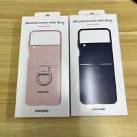 เหมาะสำหรับ Samsung ZFLIP4ของเหลวเคสโทรศัพท์มือถือที่วางโทรศัพท์ในรถยนต์แบบซิลิโคน Zflip3วงแหวนหน้าจอแบบพับได้เคสโทรศัพท์มือถือ