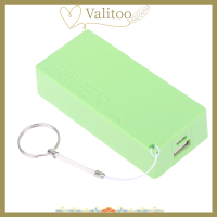 Valitoo 18650แบตสำรองเคสเครื่องชาร์จแบตเตอรี่ชุดแบตสำรอง USB แบบพกพา5V 1A กล่องเก็บของแบบทำมือสำหรับ MP3ชาร์จโทรศัพท์ด้วยระบบอิเล็กทรอนิกส์