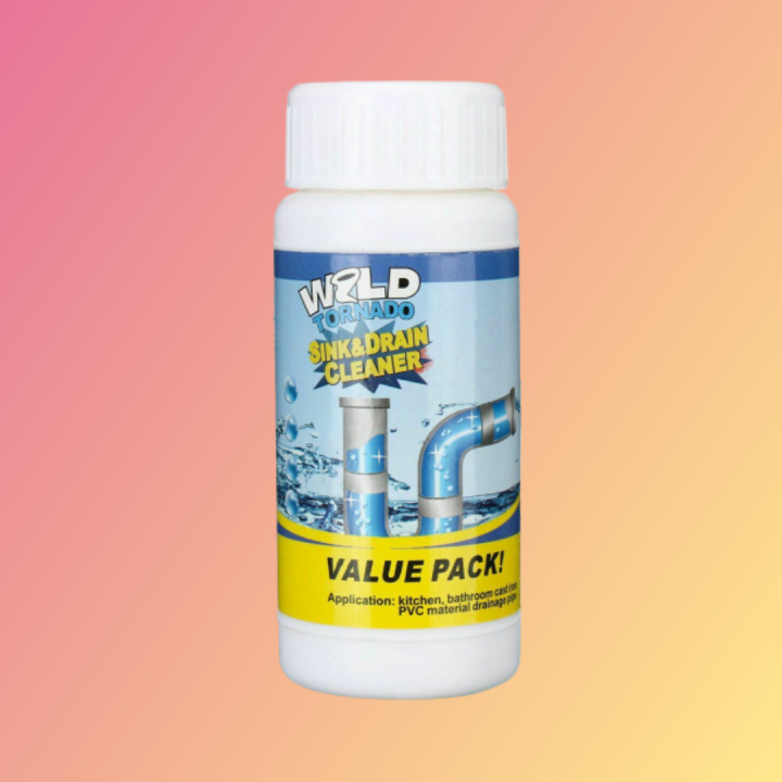 Wild Tornado Powerful Sink & Drain Cleaner High Efficiency - Clog Remover  Tornado Sink & Drain Cleaner