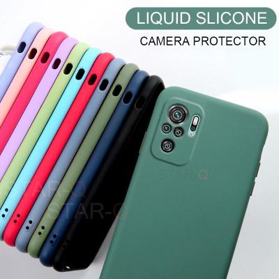 Liquid Silicone Phone Case For Xiaomi Mi Poco M5s F3 5G Redmi Note 10 Pro 4g 11 Se Original Soft Back Cover Note10 S 10s 11se