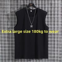 hot【DT】 2023 MenS Cotton Sleeveless Round Neck Loose Oversized Sweat Absorbent Trend New Color