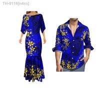 ❈ n4rn Polynesian Custom Pattern Fishtail Vestidos Mulher Dança Vestidos De Baile Meia Manga Vestido Sereia Evening Prom Clothing