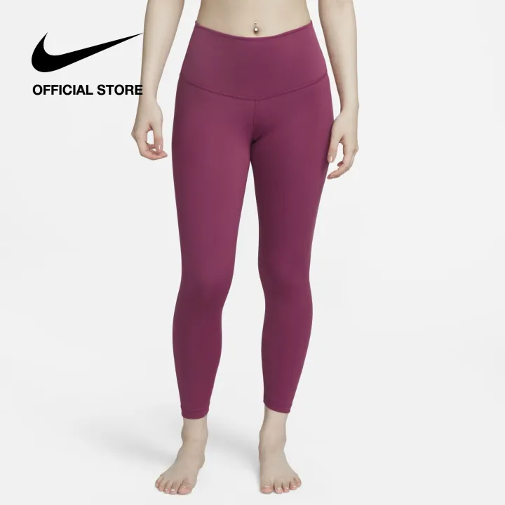 Nike Women's Yoga HighRise 7/8 Leggings Rosewood Lazada PH