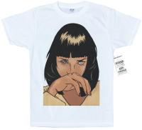 Mia Wallace T เสื้อ Artwork # Pulp Fiction # UMA Thurman # HERO IN