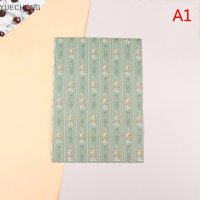 เครื่องประดับ DIY ติดหลัง Wallpaper Warna Warni YUECHENG บ้านตุ๊กตา1:12จิ๋ว