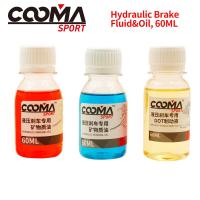 Mountain Bicycle Hydraulic Disc Brake Fluid Mineral Oil and DOT Fluid for shimano  avid  sram  formula  hayes  magura  60ML Other Bike parts