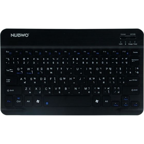 nubwo-slim-keyboard-bluetooth-รุ่น-nkb-100-เป็นคีย์บอร์ด-คีย์บอดร์ดไร้สาย