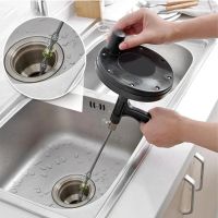 ☊ 5M Spring Pipe Pipe Dredging Tools Drain Cleaner Sewer Sinks Basin Pipeline Clogged Remover Bathroom Kitchen Toilet