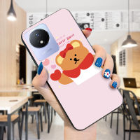 พร้อมเคสโทรศัพท์สำหรับ Vivo Y02A Y02T การ์ตูนน่ารักเคสโทรศัพท์ลายสัตว์เด็กผู้หญิงเด็กผู้ชายเคสซิลิโคนนิ่มกันกระแทกฝาครอบด้านหลังโทรศัพท์ป้องกัน TPU