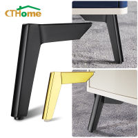 4pcs 8-15cm Furniture Legs Metal Black Gold for Sofa Bed Cabinet Coffee Table Feet Chair Desk Legs Replacement Foot Hardware