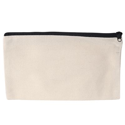 40Pcs Canvas Zipper Bag Pencil Case Cosmetic Bag Blank Bag DIY Craft Bag Cosmetic Bag Cosmetic Bag DIY Craft School