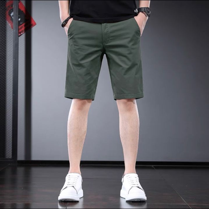 กางเกงขาสั้น-ผ้าชิโน่-short-chino