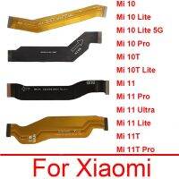 Kabel Flex เมนบอร์ด LCD ไม่เหมาะสมสำหรับ Xiaomi Mi 10 10T 11T Pro Lite 5G Lapisan Pengganti Pita Fleksibel Papama