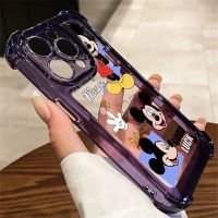 iphone case iphone case 四角防摔气囊苹果14promax手机壳13保护套透明12卡通11三只米老鼠