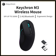 Keychron M3 2.4GHz & Bluetooth không dây quang RGB Chuột Loại