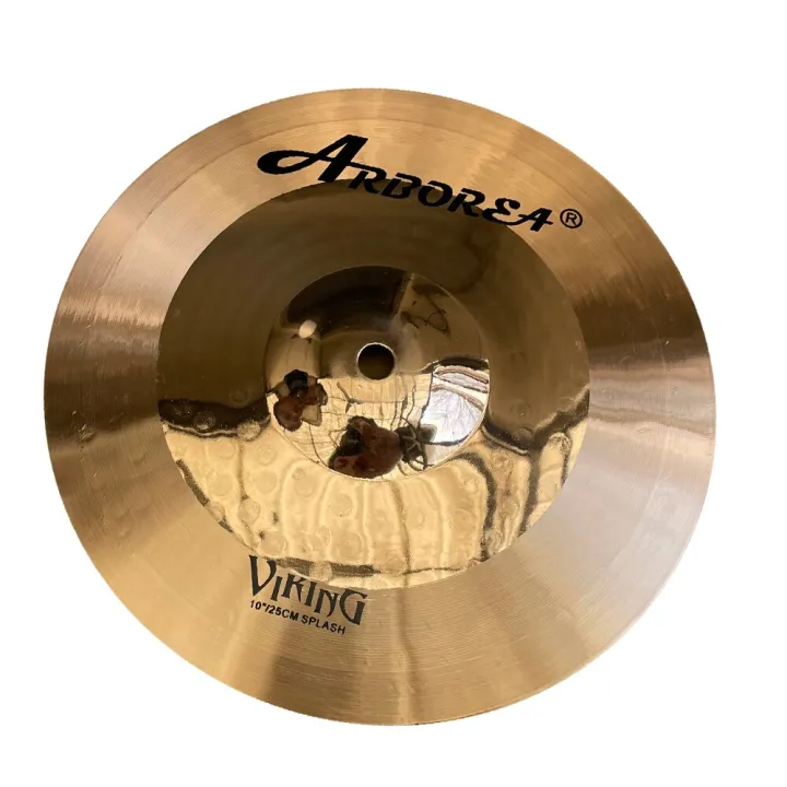 Handmade Cymbals Viking Series One Piece 10 Inch Splash Cymbals For