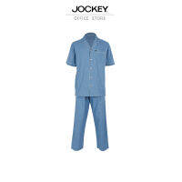 JOCKEY UNDERWEAR ชุดนอน รุ่น SLEEPWEAR KU JK1641B SHORT SLEEVE/PANTS ชุดนอน ชุดนอนผู้ชาย