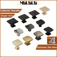 【LZ】♤  New Single Hole Handles for Furniture Cabinet Knobs and Handles Kitchen Handles Drawer Knobs Cabinet Pulls Cupboard Handle Knobs