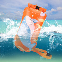 Portbale Float Buoy Air Dry Bag PVC Water Sport Safety Bag With Waist Belt For Open Water Swimming