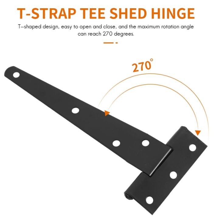 4-pcs-6-inch-heavy-duty-door-hinges-t-strap-tee-shed-hinge-gate-hinges-for-wooden-gates-hinges-black