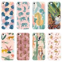 【เคสโทรศัพท์ Qiqi 】ฝาหลังซิลิโคนนิ่มหรูหราลายเสือเสือดาวสวยงามเคสสำหรับ Apple iPhone 4 4S 5 5C 5 S สำหรับเคสโทรศัพท์ iPhone 4 5 S