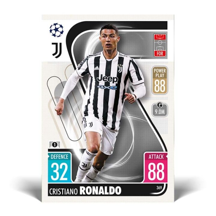 ใหม่2021-22-topps-ตรงกับรุ่นเกม-attax-แชมป์เปี้ยนลีกบัตรซูเปอร์สตาร์พัดลมเด็กของขวัญของเล่นสำหรับสะสม