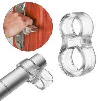 【hot】❉  Handles Door Stopper Buffer Punch-free Stops Transparent Silica Gel Round Protection Knob Wall Protector